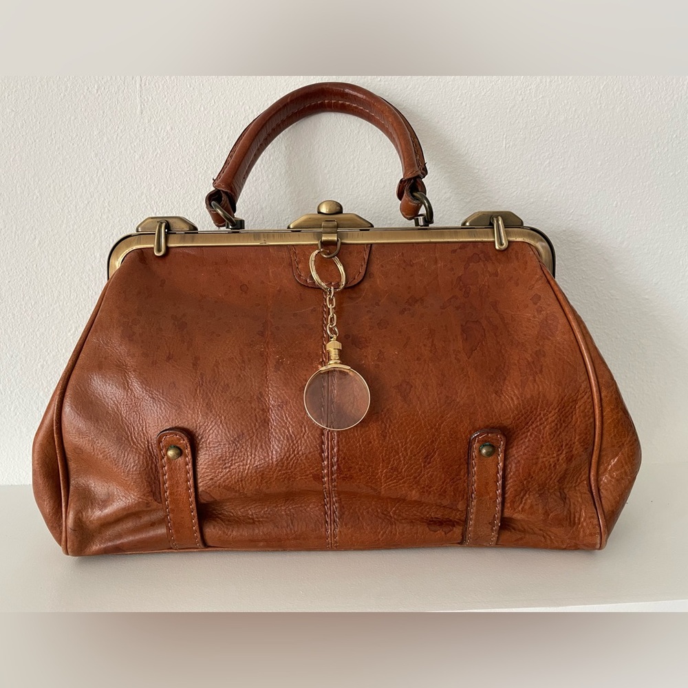 Leather Satchel Doctor Bag